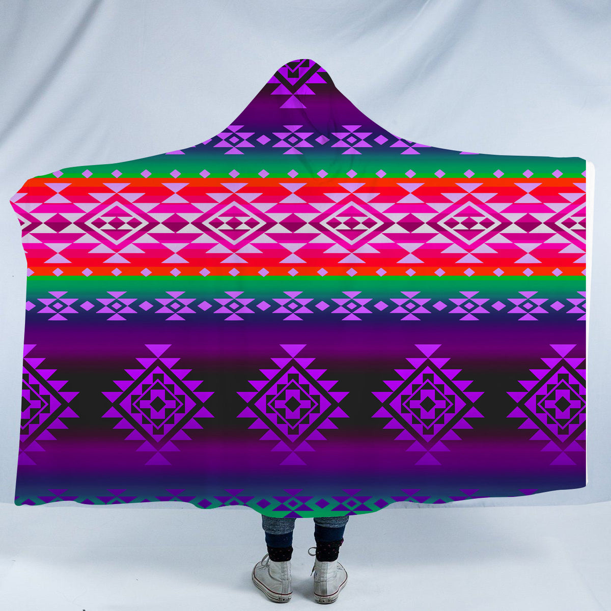 pattern-native-american-design-hooded-blanket