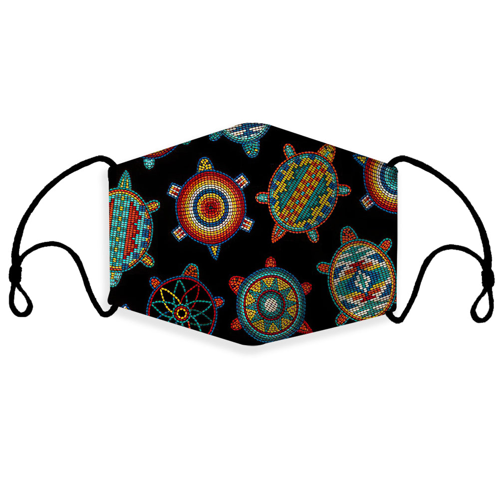 mini-turtle-black-native-american-3d-mask-with-1-filter