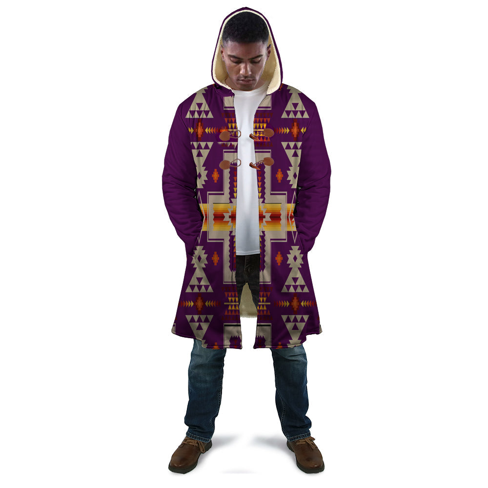 dark-purple-tribe-design-native-american-cloak