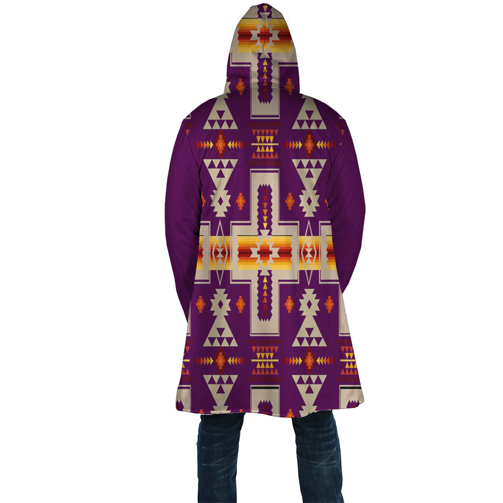 dark-purple-tribe-design-native-american-cloak