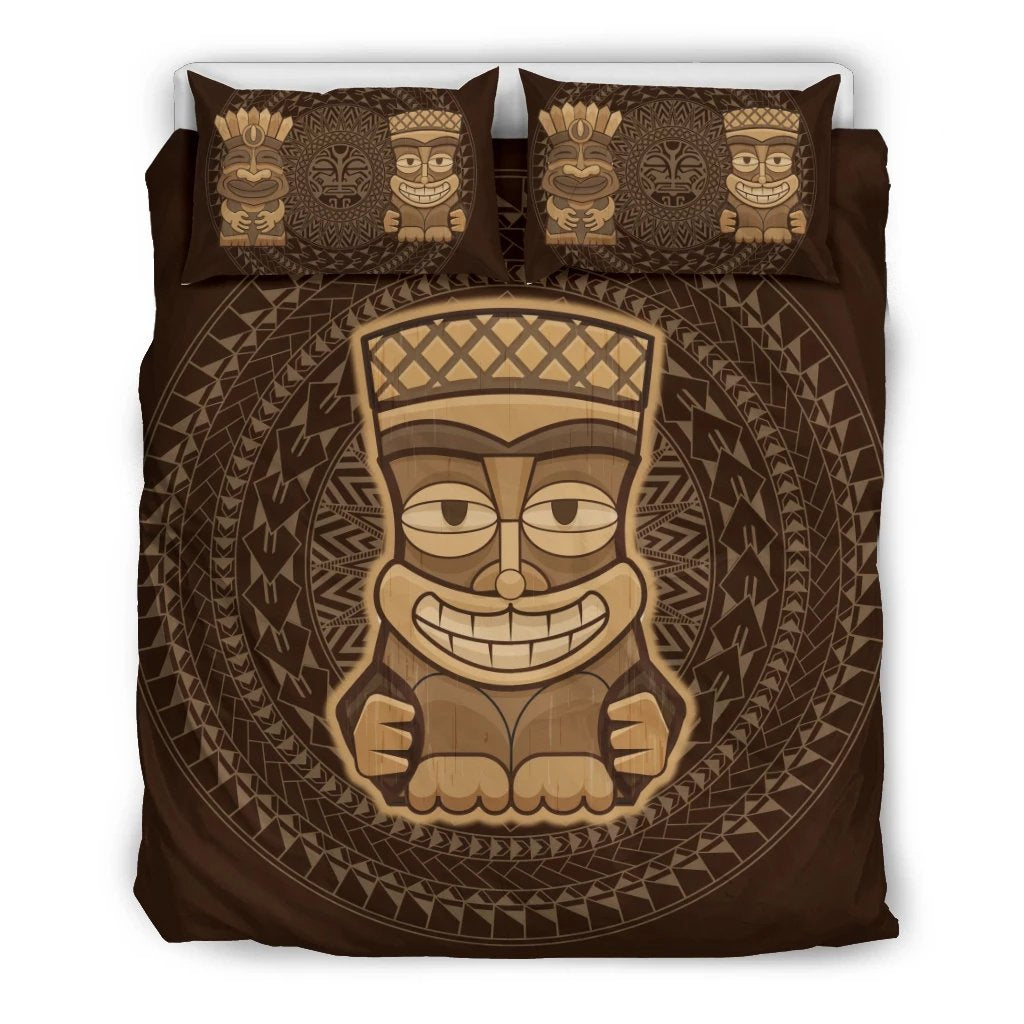 hawaiian-tiki-funny-polynesian-bedding-set