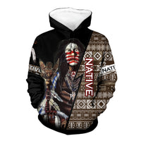 Chief Native American 3D Hoodie LT10 - Wonder Print Shop