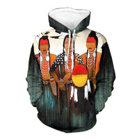 Chief Native American 3D Hoodie LT10 - Wonder Print Shop