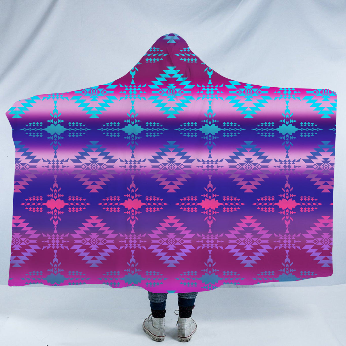 pattern-native-american-design-hooded-blanket
