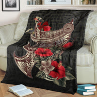 american-samoa-custom-personalised-premium-blanket-polynesian-tribal-vintage-style