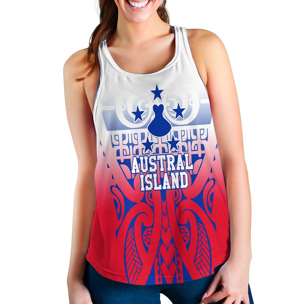Austral Islands Tribal Tattoo Women Tank Top LT12 - Wonder Print Shop