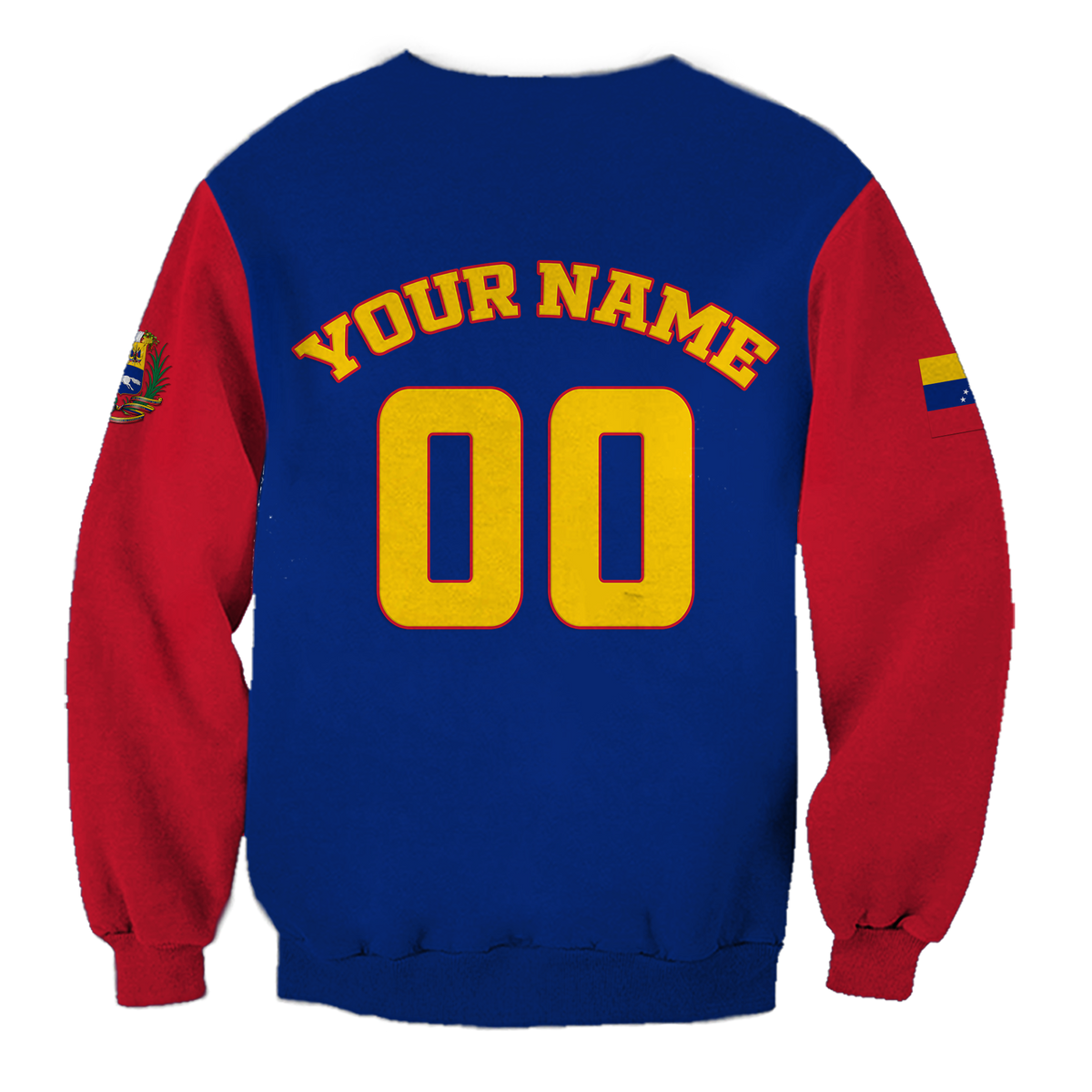 (Custom Personalised) Venezuela Baseball Pride Sweatshirt LT12 - Wonder Print Shop