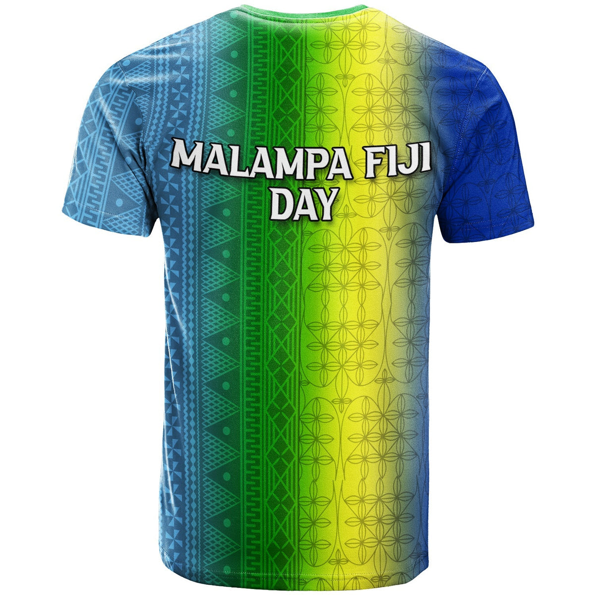 Vanuatu Malampa Fiji Day T Shirt Flag Version LT12 - Wonder Print Shop