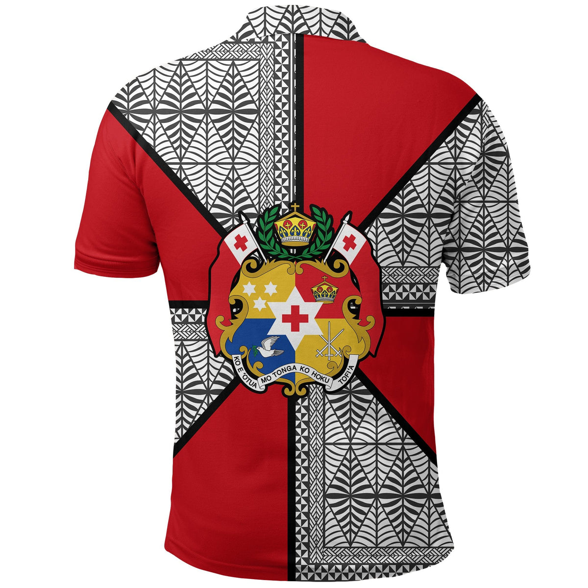 Mate Maa Tonga Polo Shirt Tongan Patterns LT20 - Wonder Print Shop