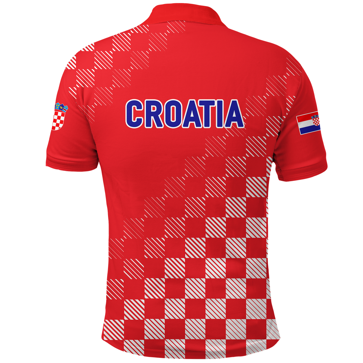 Croatia Polo Shirt Football 2022 Champions Pride Red LT12 - Wonder Print Shop