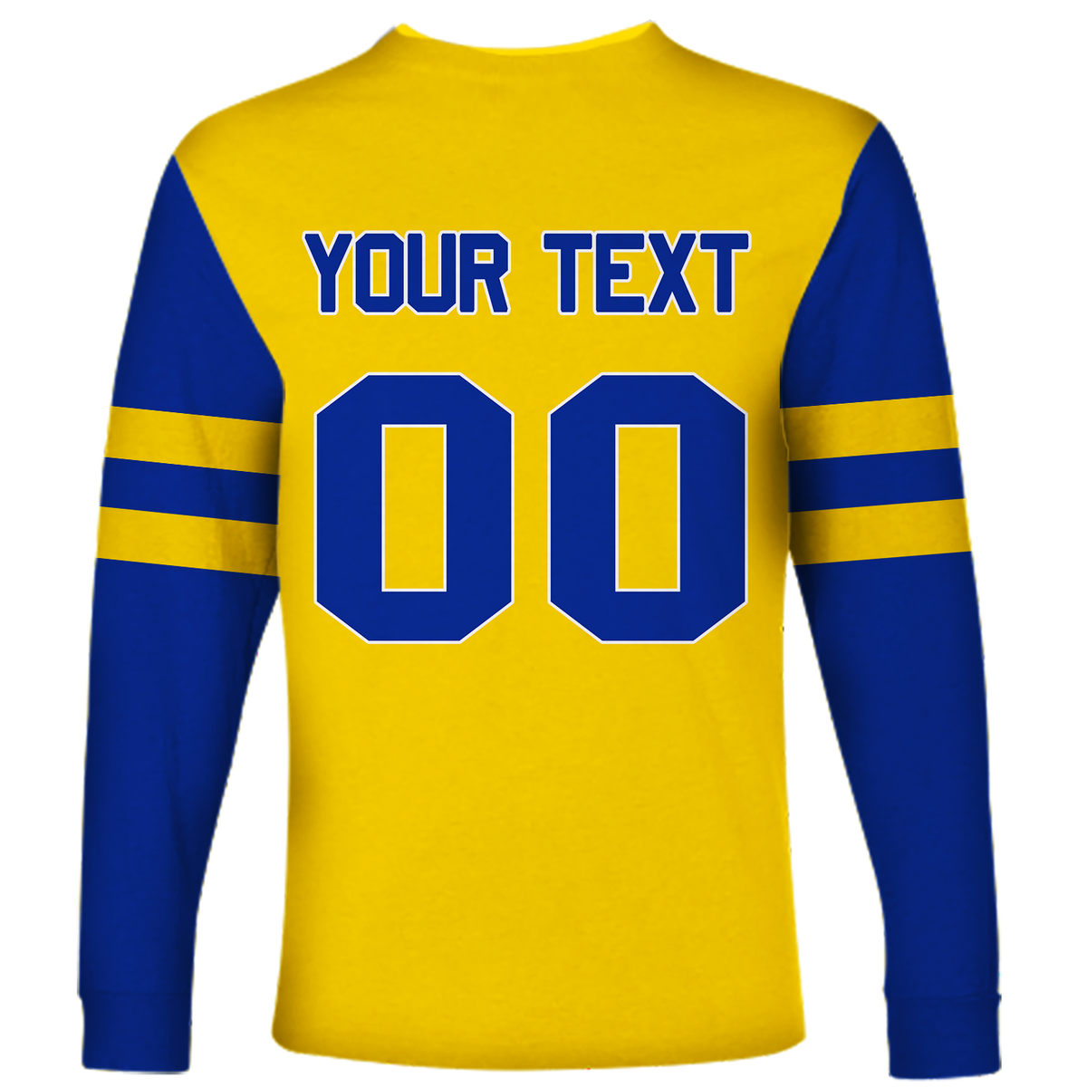 (Custom Personalised) Sweden Hockey Pride Long Sleeve Shirt LT12 - Wonder Print Shop