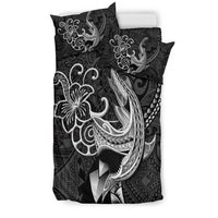 Polynesian Shark Tattoo Hawaii Tribal Bedding Set LT12 - Wonder Print Shop