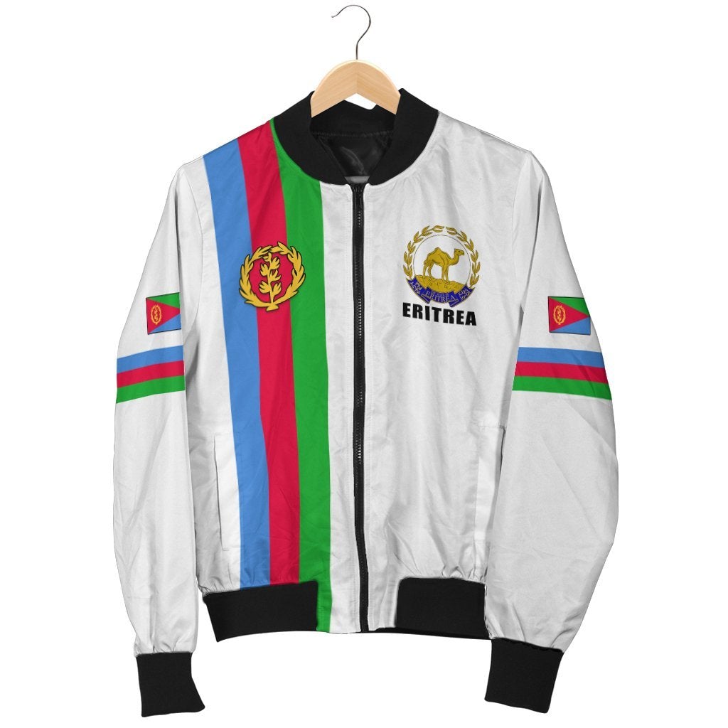 Eritrea Bomber Jacket Striped LT13 - Wonder Print Shop