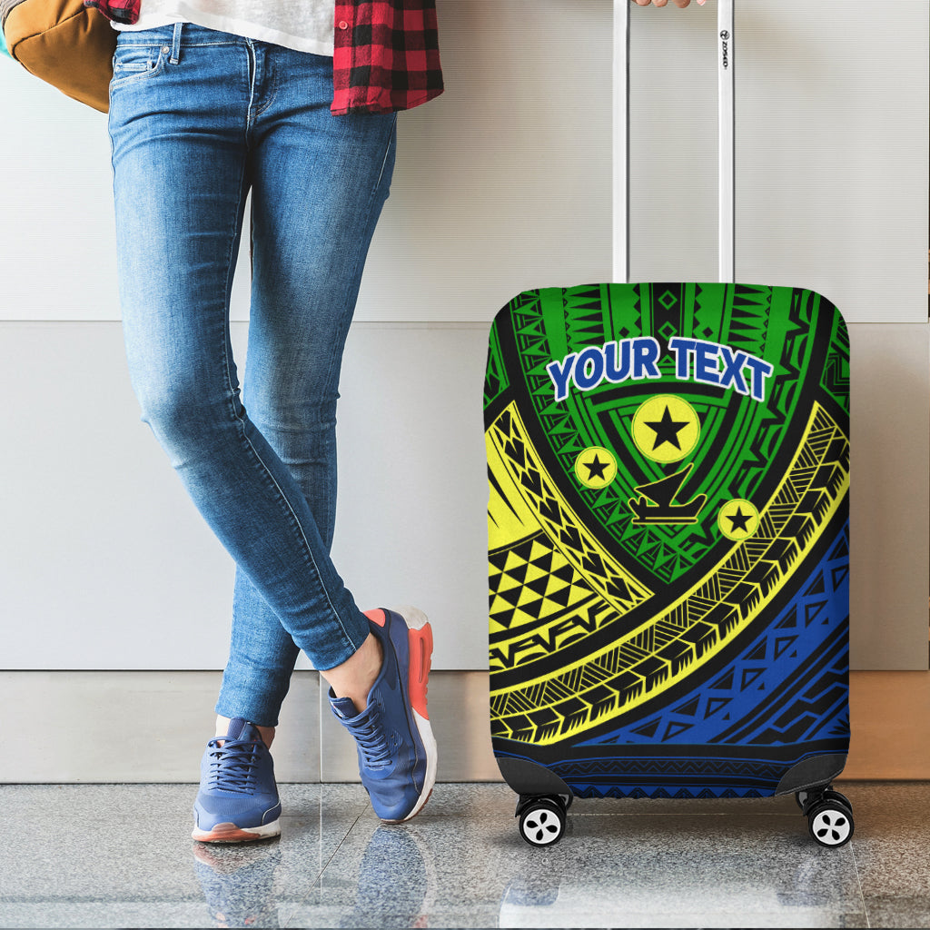 Custom Personalised Vanuatu Malampa Province Tribal Pattern Luggage Covers LT12 - Wonder Print Shop