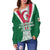 Algeria Independence Day 5 Juillet 1962 - 2022 Women Off Shoulder Sweater LT12 - Wonder Print Shop