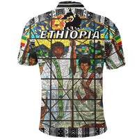 African Ethiopia Orthodox Polo Shirt The Total Liberation Of Africa LT20 - Wonder Print Shop