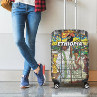 African Ethiopia Orthodox Luggage Cover - The Total Liberation Of Africa LT20 - Wonder Print Shop