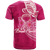 Breast Cancer Pink Ribbon Butterfly Polynesian Pink Version T Shirt LT12 - Wonder Print Shop