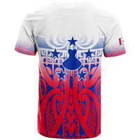 Custom Austral Islands Tribal Tattoo T Shirt LT12 - Wonder Print Shop