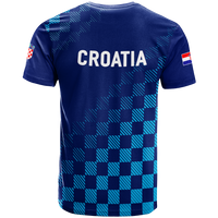 Croatia Football 2022 Champions Pride T Shirt Blue LT12 - Wonder Print Shop