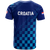 Croatia Football 2022 Champions Pride T Shirt Blue LT12