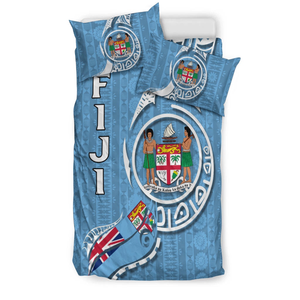 Fiji Bedding Set - Tapa Pattern LT12 - Wonder Print Shop