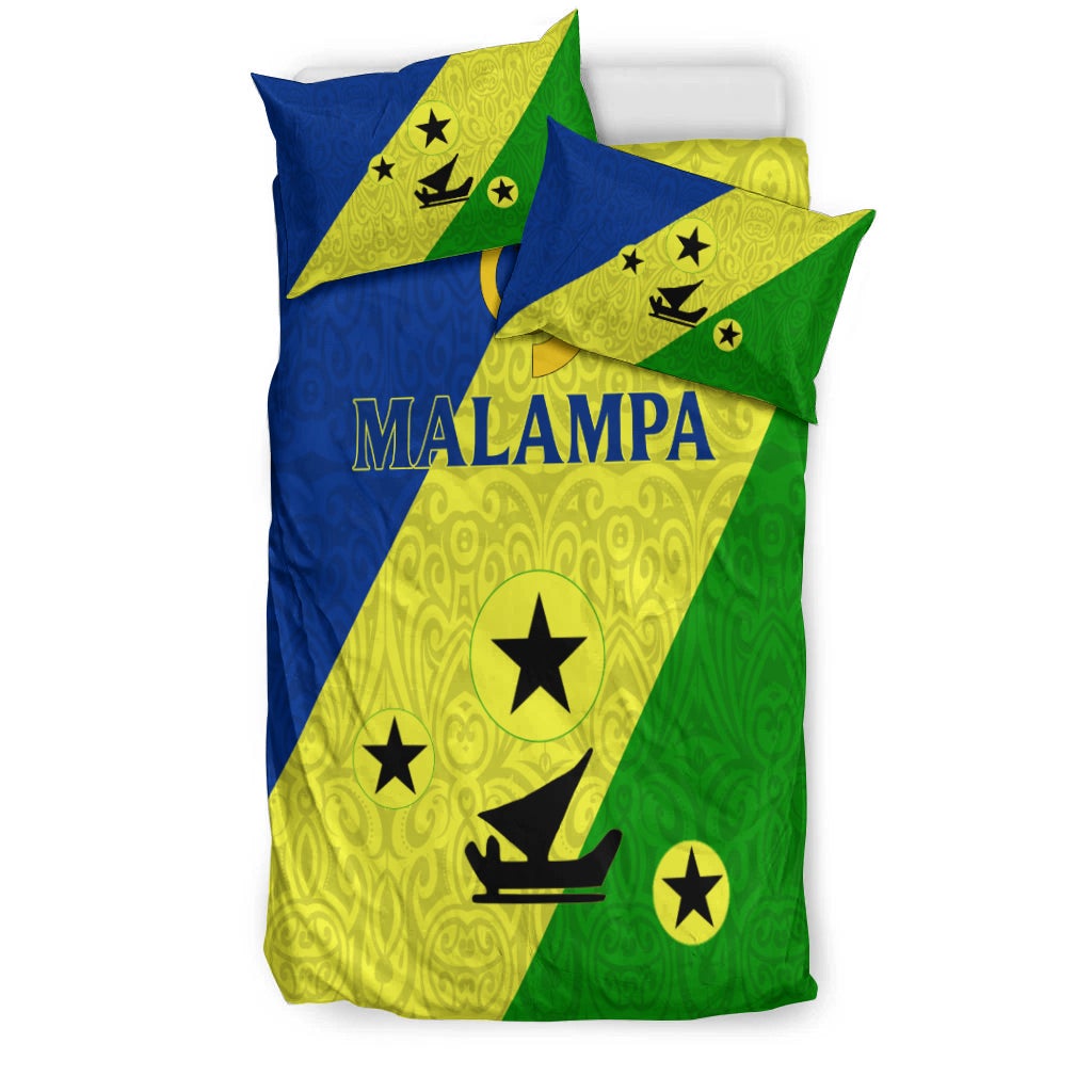 Vanuatu Malampa Province Bedding Set Flag Style LT12 - Wonder Print Shop