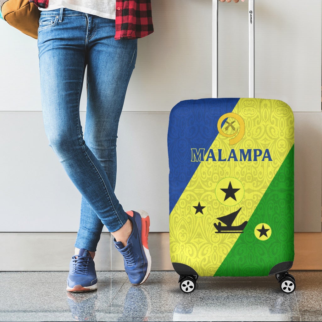Vanuatu Malampa Province Luggage Covers Flag Style LT12 - Wonder Print Shop