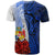 tonga-polynesian-custom-personalised-t-shirt-coat-of-arm-with-hibiscus-blue