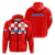 Croatia Hoodie Football 2022 Checkerboard LT12