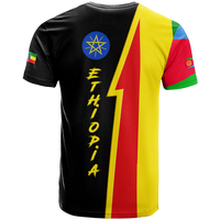 Eritrea Combine Ethiopia Flag Legend T Shirt LT12 - Wonder Print Shop