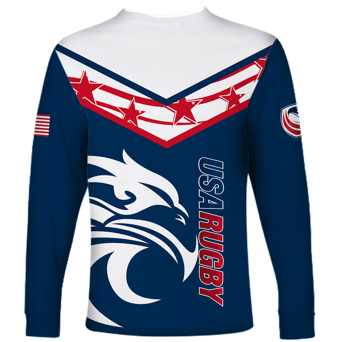 USA Rugby Legends Long Sleeve Shirt LT12 - Wonder Print Shop