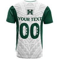 Custom Hawaii T Shirt White Volleyball Team Supporter LT12 - Wonder Print Shop