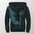 Viking Raven Tattoo Art Sherpa Hoodie LT12 - Wonder Print Shop
