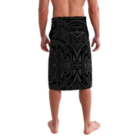 Custom Personalised Polynesian Shark Tattoo Hawaii Tribal Lavalava LT12 - Wonder Print Shop