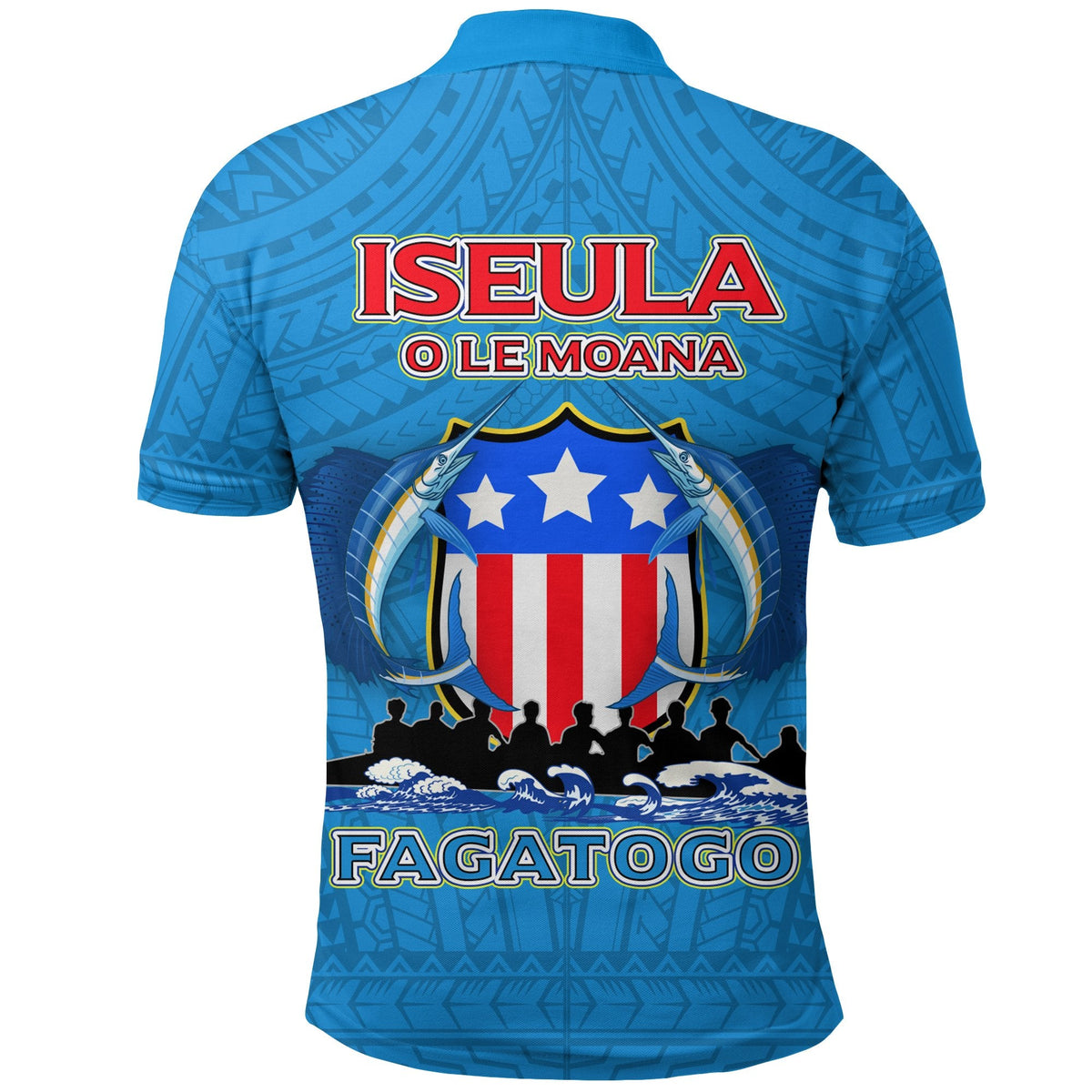 American Samoa Polo Shirt Iseula o le Moana of Fagatogo Pride LT12 - Wonder Print Shop