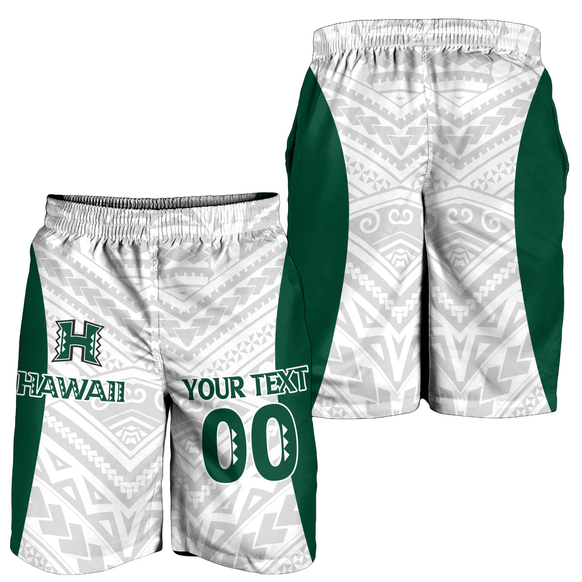 custom-personalised-hawaii-men-short-white-volleyball-team-supporter