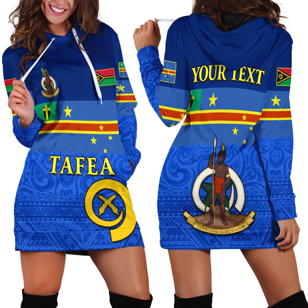 (Custom Personalised) Tafea Province Hoodie Dress Vanuatu Proud LT13 - Wonder Print Shop
