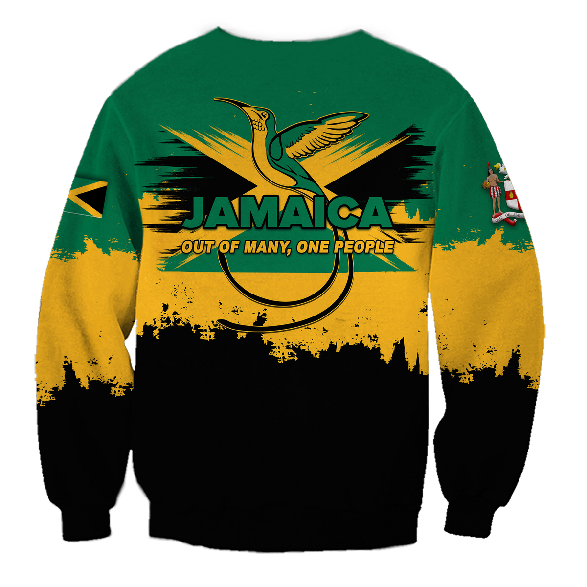 Jamaica 60th Anniversary Independence Day Sweatshirt LT12 - Wonder Print Shop