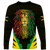 Jamaica Rastafarian Lion Pride Long Sleeve Shirt LT12 - Wonder Print Shop