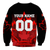 (Custom Personalised) Canada Hockey With Maple Leaf Sweatshirt LT12 - Wonder Print Shop