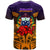 Samoa T Shirt Hibiscus With Tribal LT12 - Wonder Print Shop