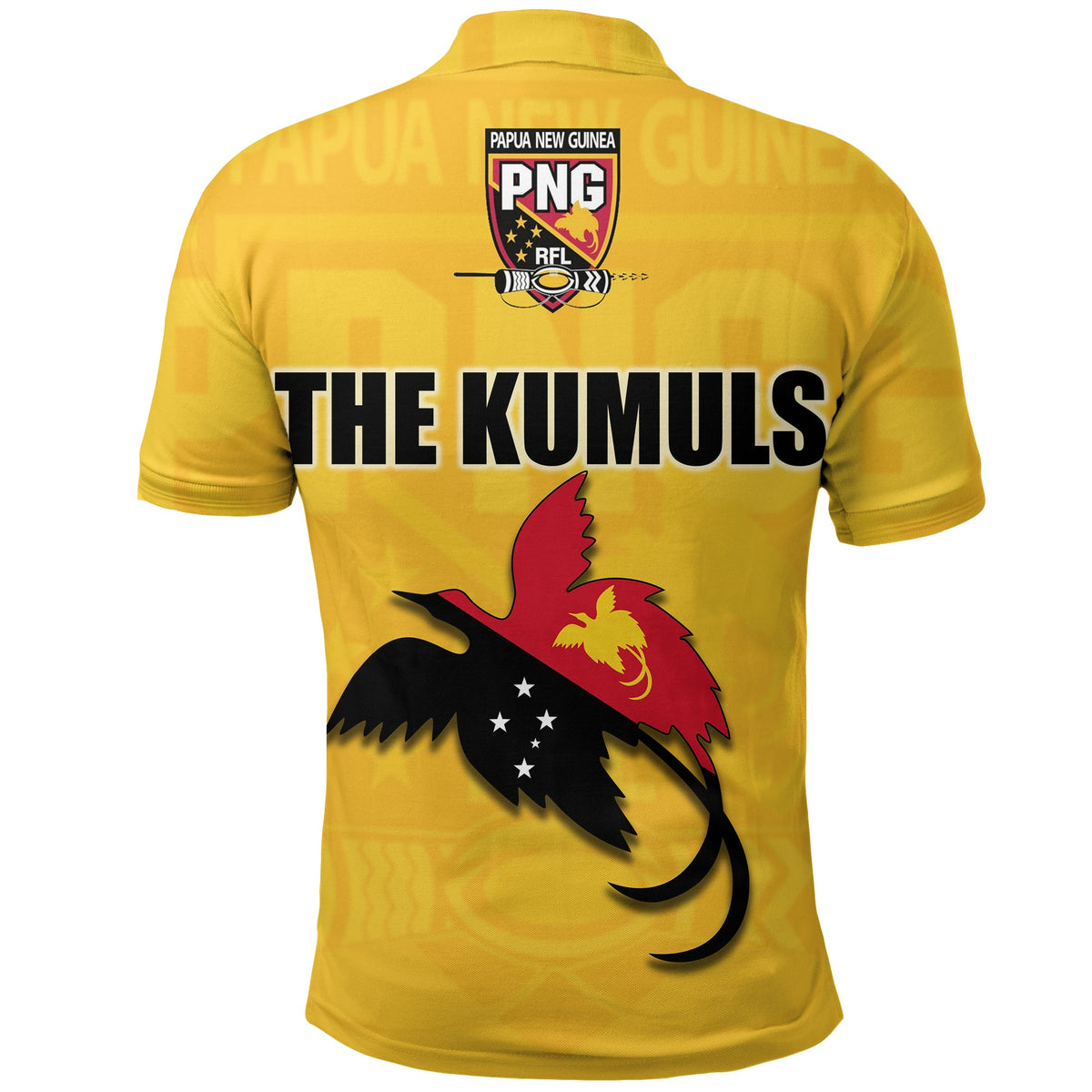 Papua New Guinea Rugby Polo Shirt PNG The Kumuls LT20 - Wonder Print Shop
