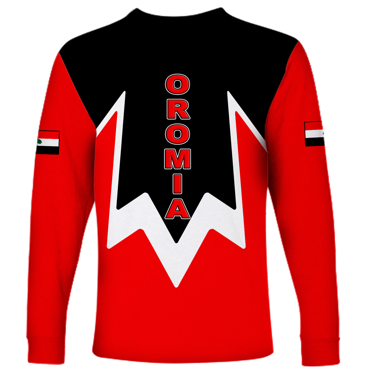 Oromia Region Legend Ethiopia Long Sleeve Shirt LT12 - Wonder Print Shop