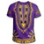 African T Shirt Dashiki Purple T Shirt - Wonder Print Shop