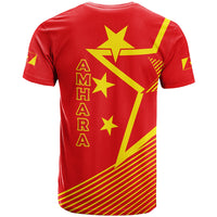 Amhara Region Legend Ethiopia T Shirt LT12 - Wonder Print Shop