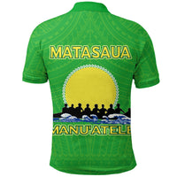 American Samoa Polo Shirt Matasaua Manua Pride LT12 - Wonder Print Shop
