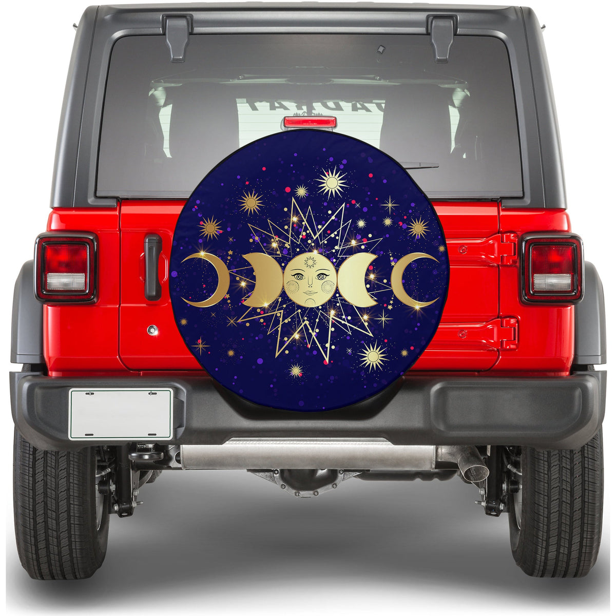 Celtic Triple Moon Pagan Wiccan Goddess Spare Tire Cover LT12 - Wonder Print Shop