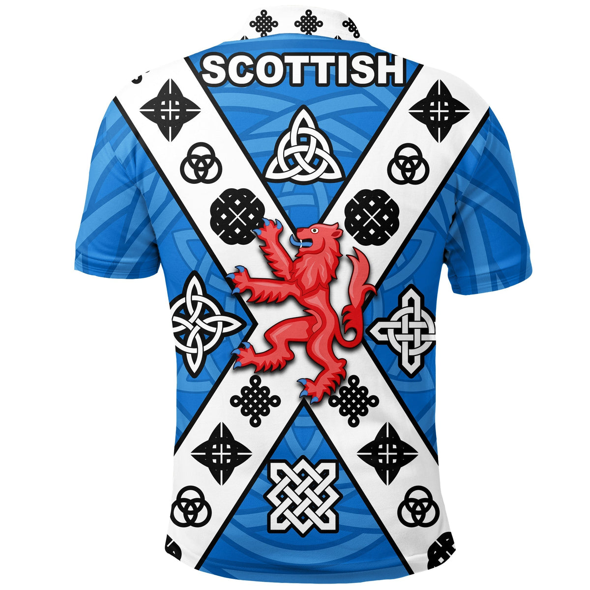 Scotland Scottish Mix Celtic Patterns Polo Shirt LT20 - Wonder Print Shop