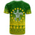 Cook Islands Turtle With Tribal T Shirt LT12 - Wonder Print Shop